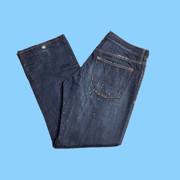 Old Navy Other - Old Navy Clean Water Wash Jeans Size 31 Mid Rise Straight Distressed Mens